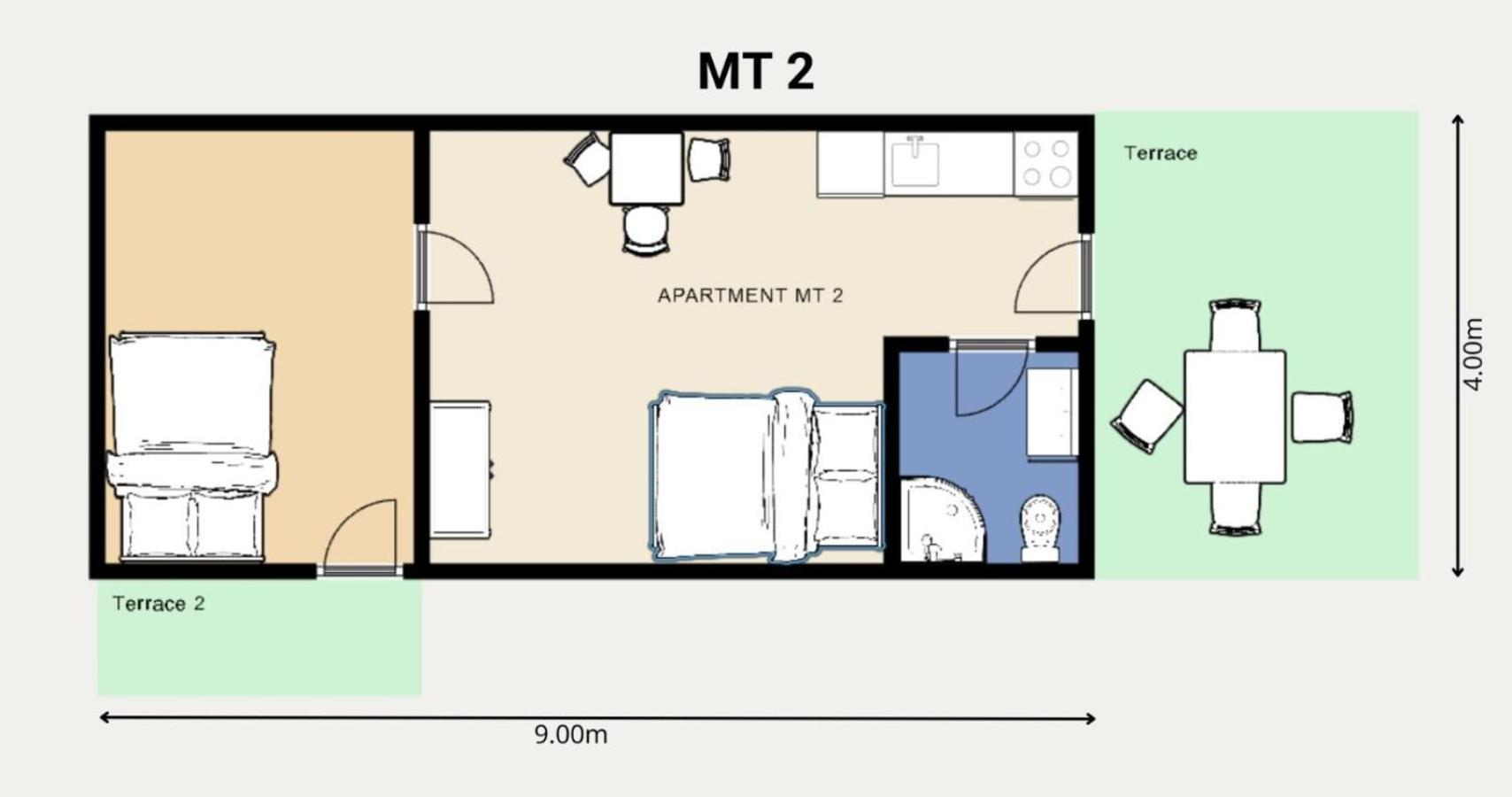 Studio Apartments Mt Smrika Exterior photo