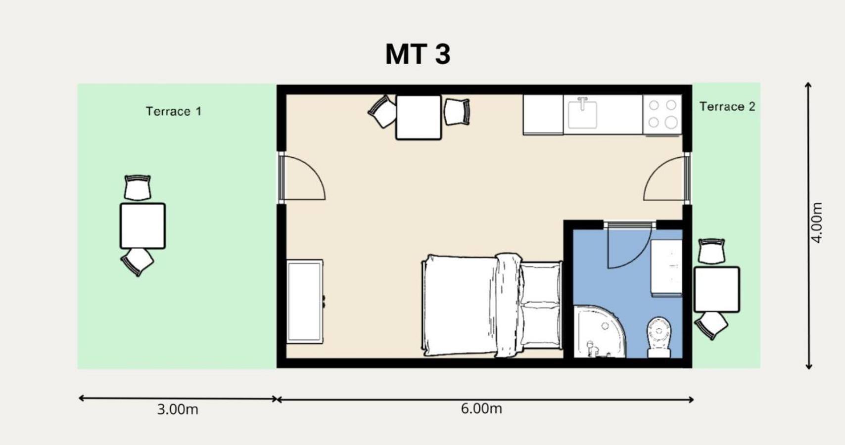 Studio Apartments Mt Smrika Exterior photo